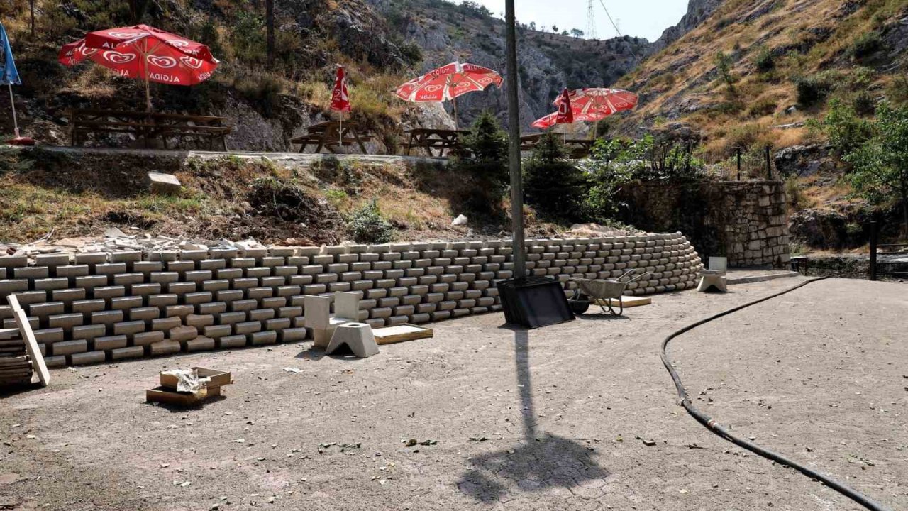 Söğüt’te Yukarı Dere Mesire Alanı yenileniyor