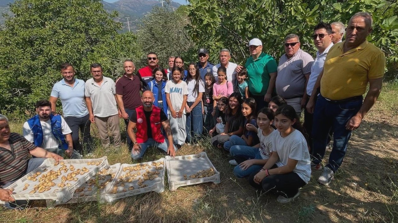 Köşk’te gönüllü hasat şenliği gerçekleştirildi