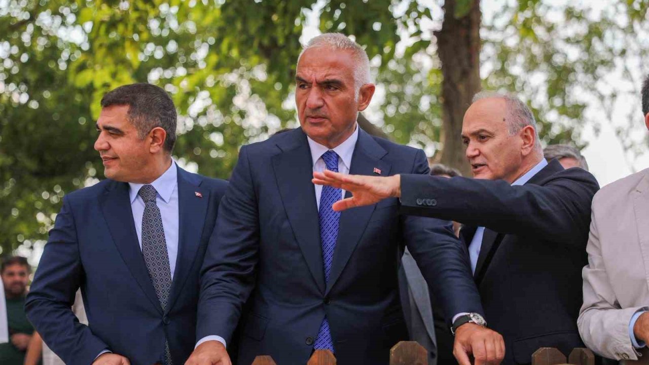Kültür ve Turizm Bakanı Mehmet Nuri Ersoy, Düzce’de iki önemli projeye destek verecek
