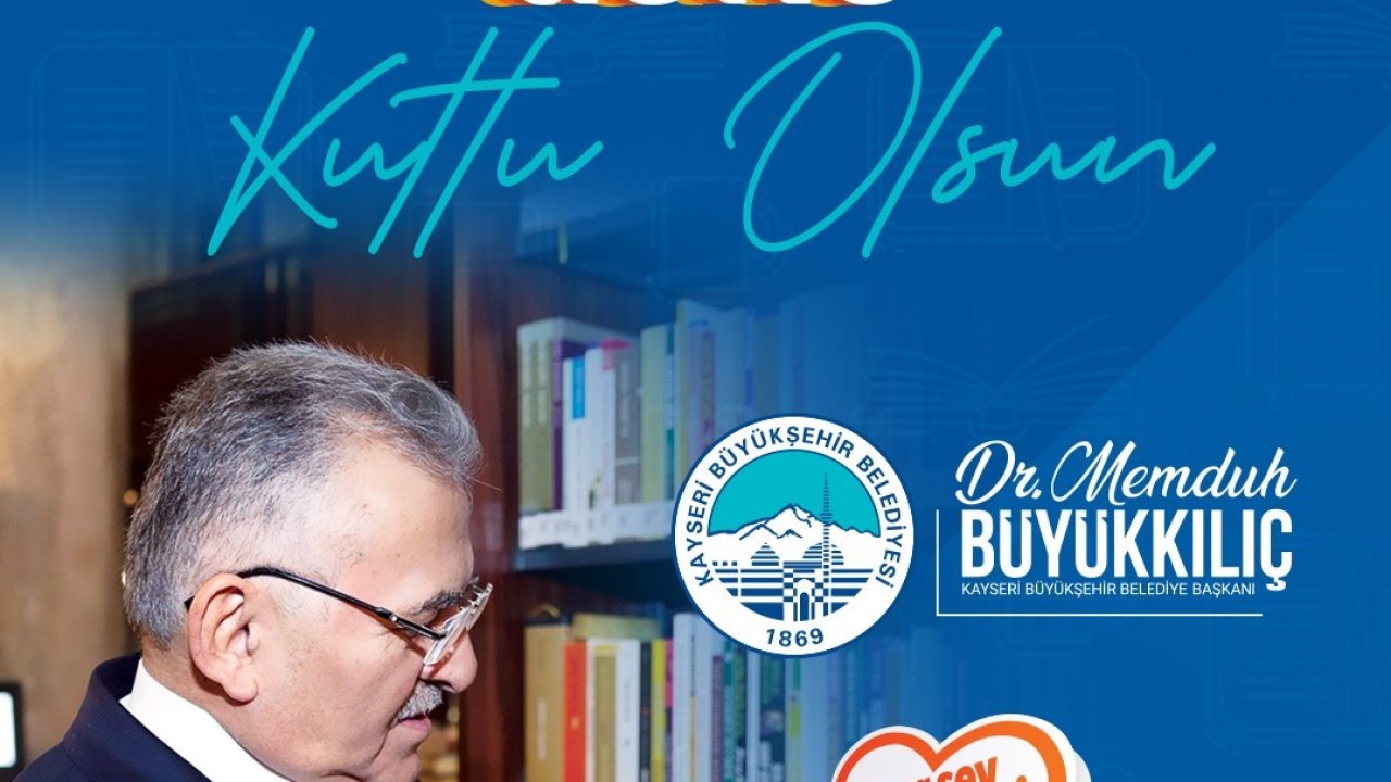 Başkan Büyükkılıç: "15 kütüphanede 1 milyonu aşkın ziyaretçi ağırladık"