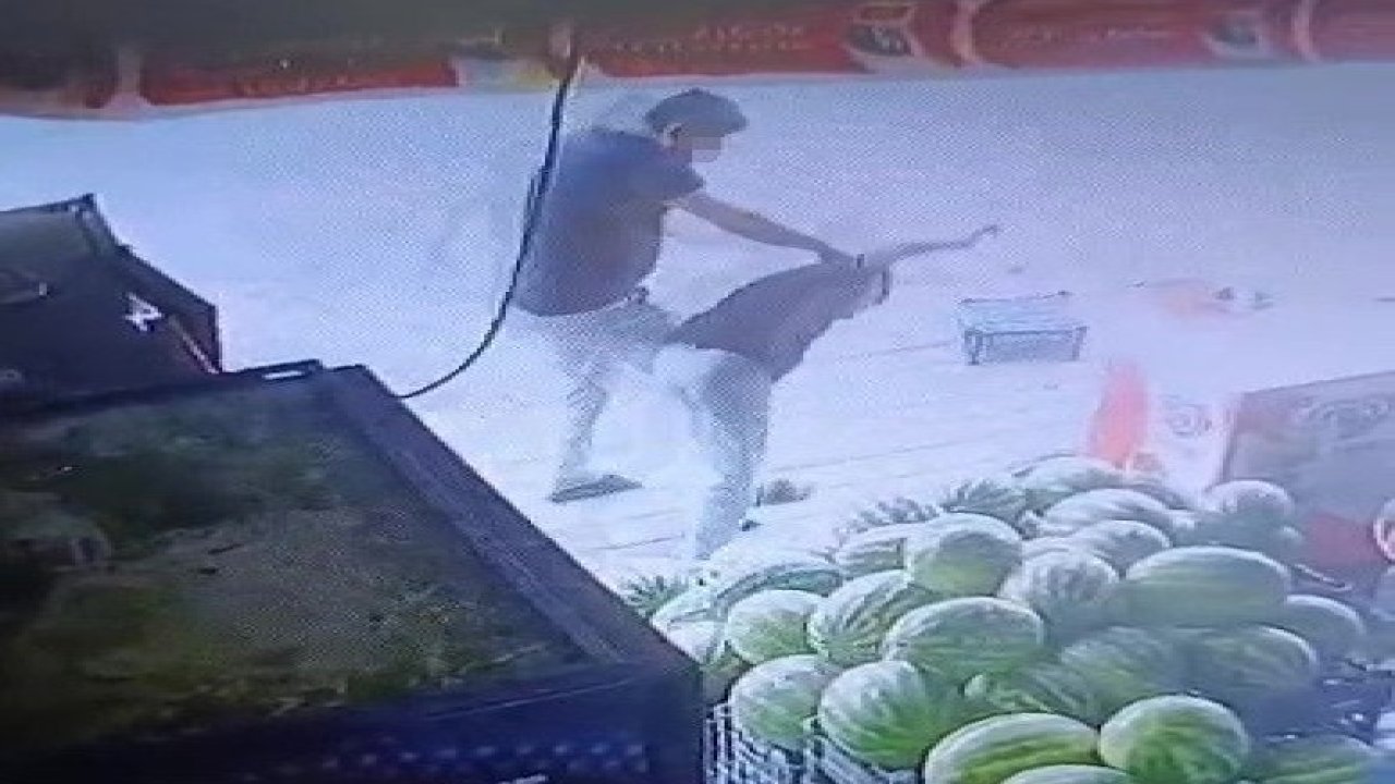 Marulu beğenmeyince çalışanı döven bekçi, adliyeye sevk edildi