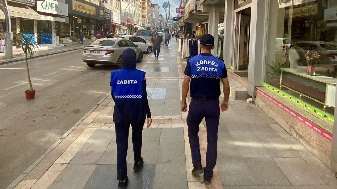 Körfez’de kaldırım işgallerine geçit yok