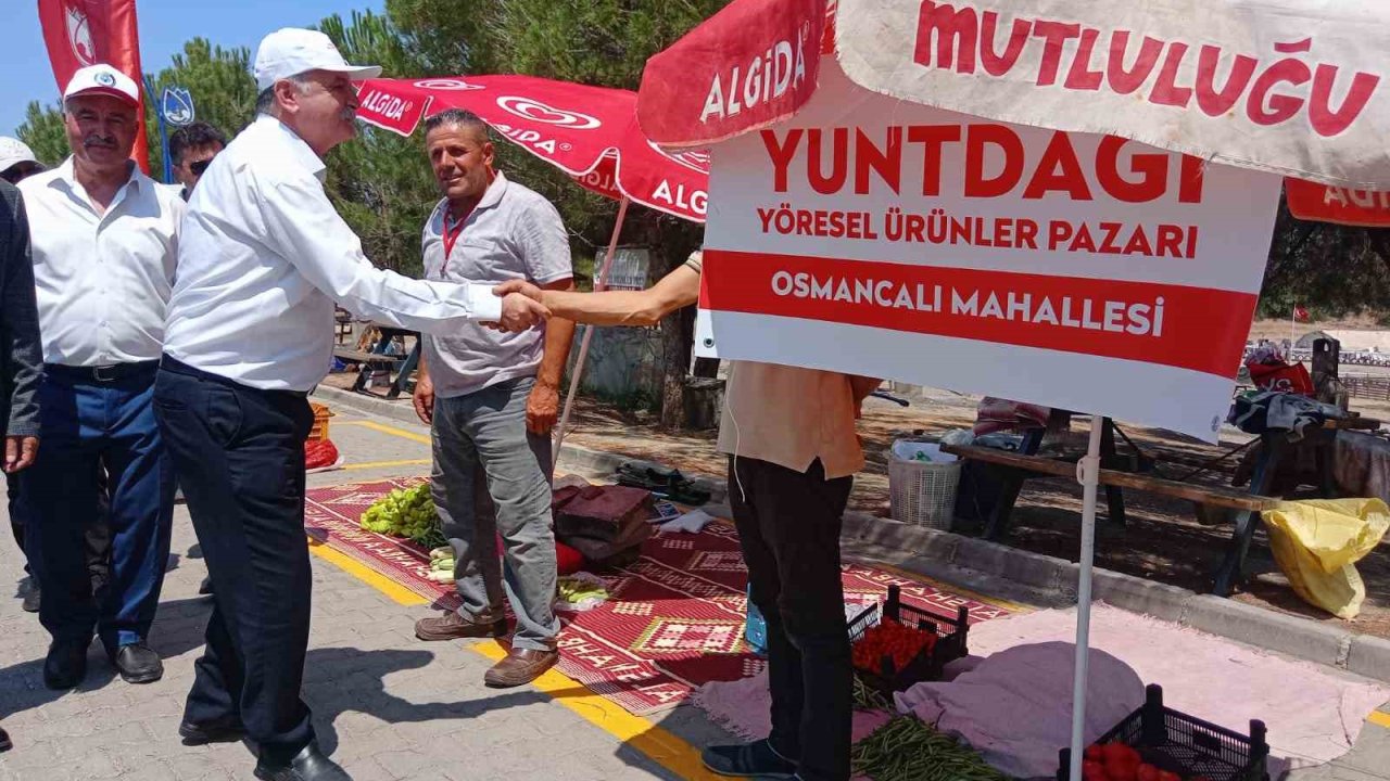 Yuntdağı Yöresel Ürünler Pazarı açıldı