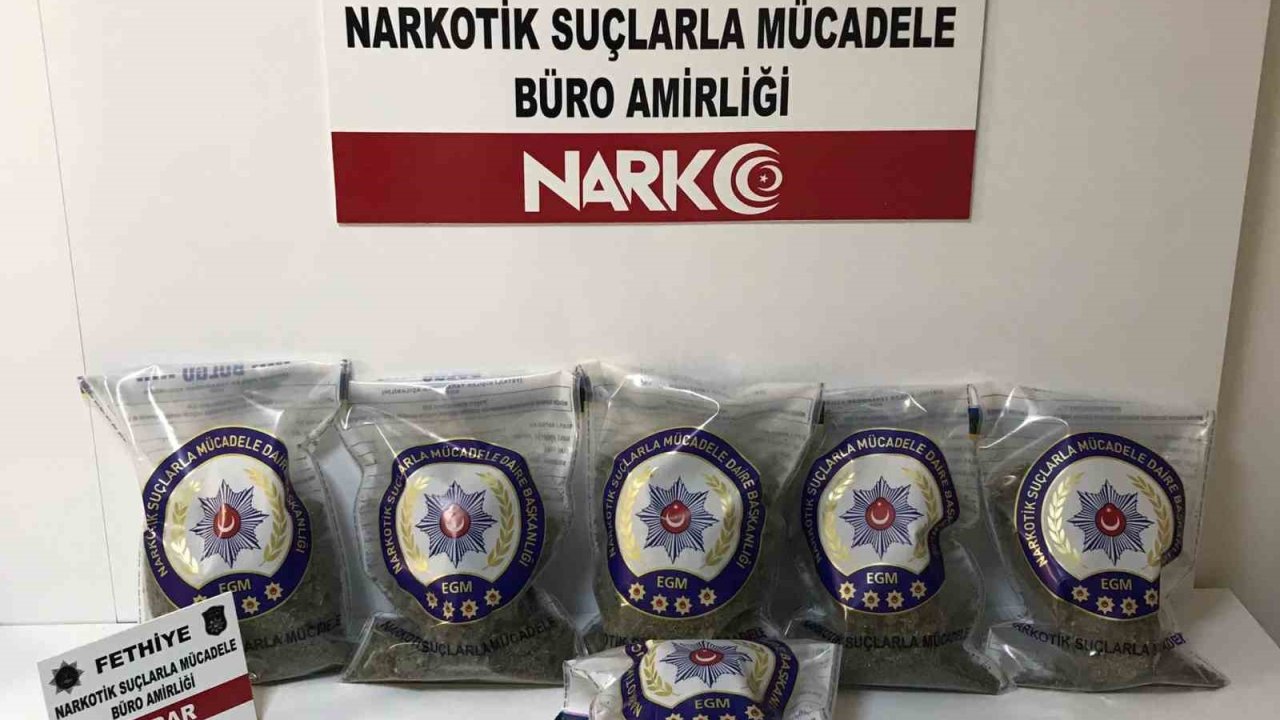 Fethiye’de uyuşturucu operasyonu: 3 tutuklama