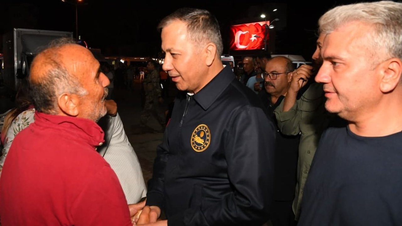 Bakan Yerlikaya: "Devletimiz tüm imkanlarıyla vatandaşlarımızın yanında"