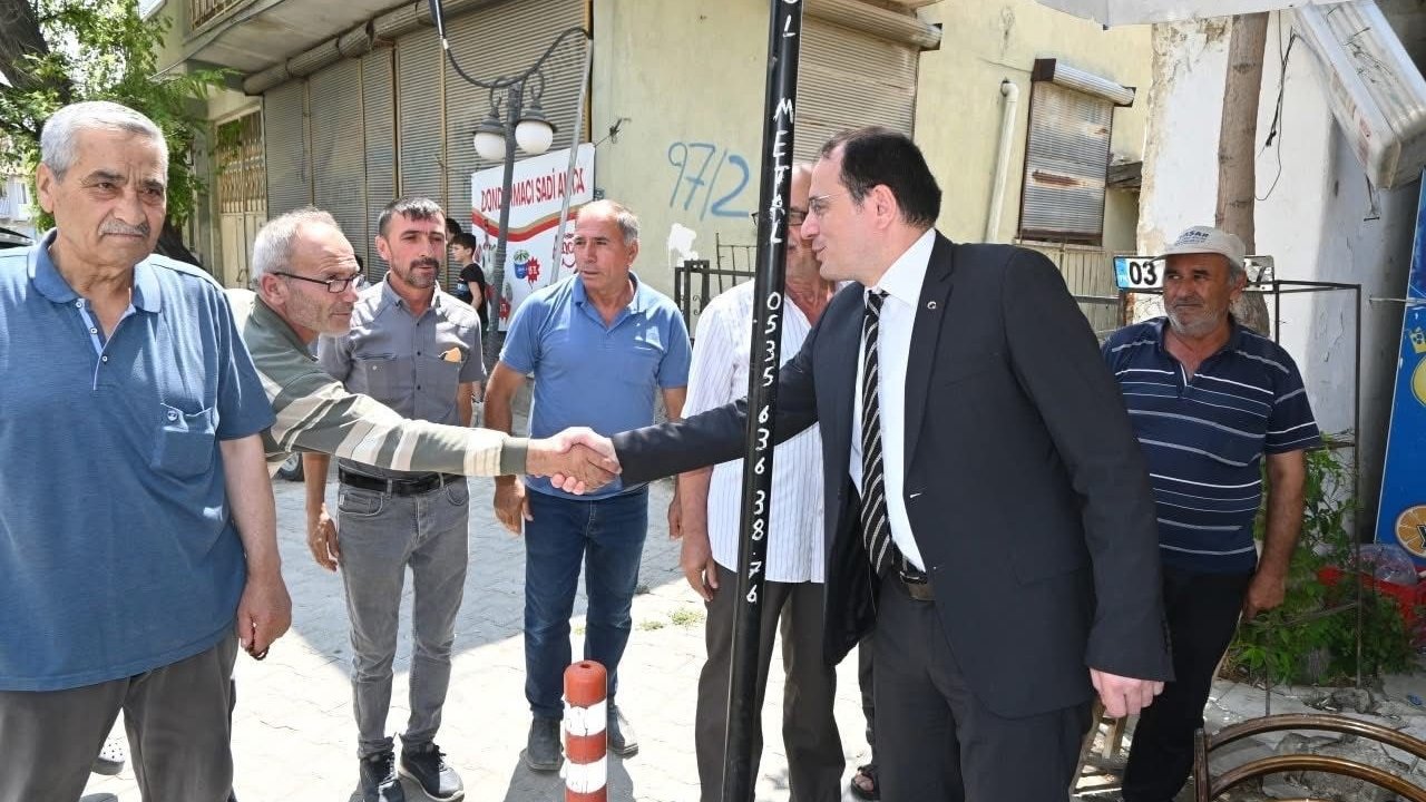 Kaymakam Türker, vatandaşların taleplerini dinledi