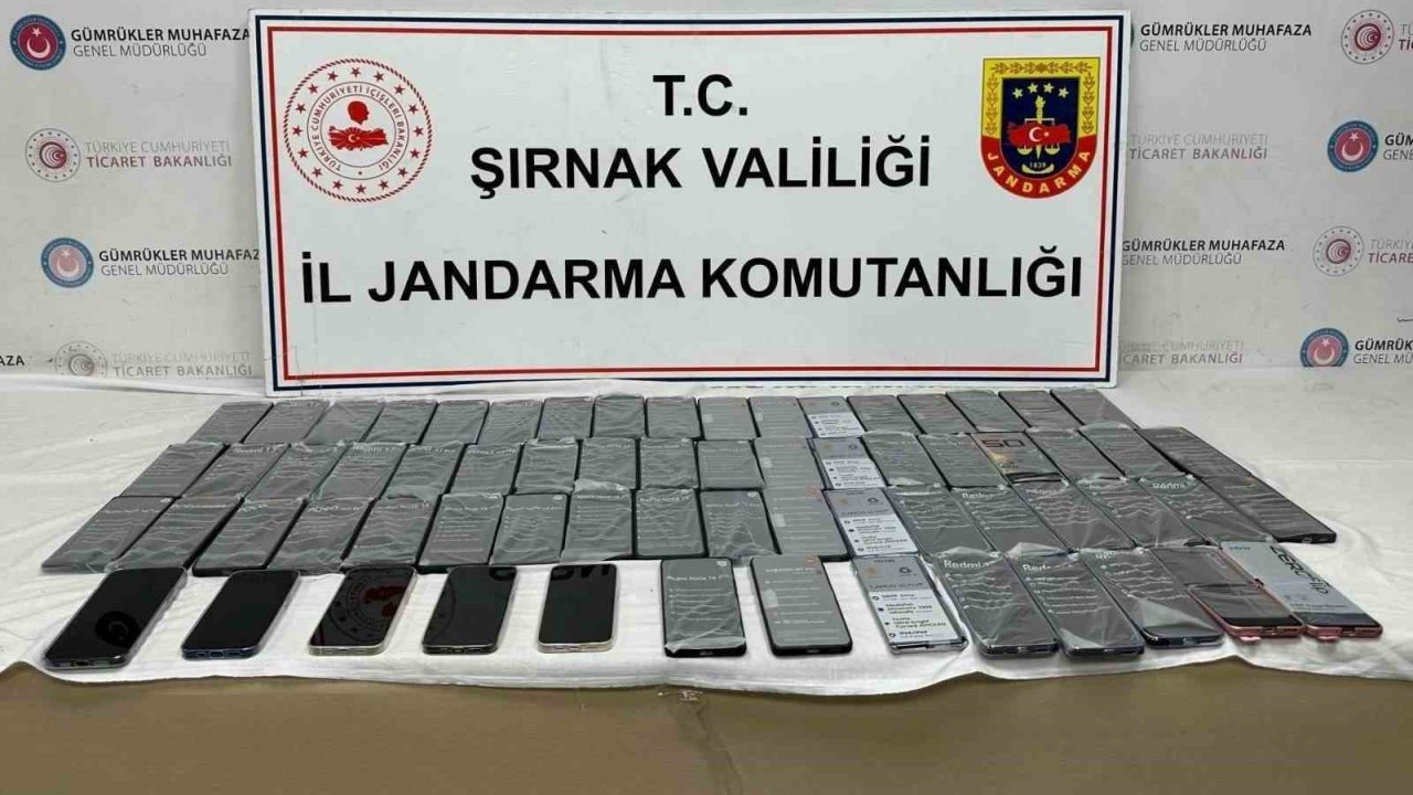 Şırnak’ta jandarmadan kaçakçılık operasyonu: 11 milyon liralık kaçak malzeme ele geçirildi