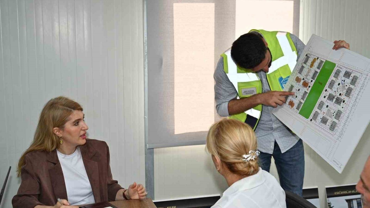 Milletvekili Ölmeztoprak TOKİ şantiyesi ve örnek daireyi inceledi