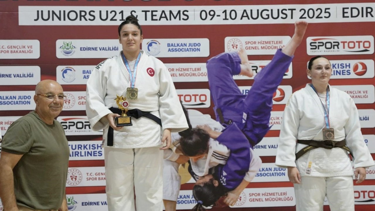 Manisalı judocu Balkan Şampiyonu