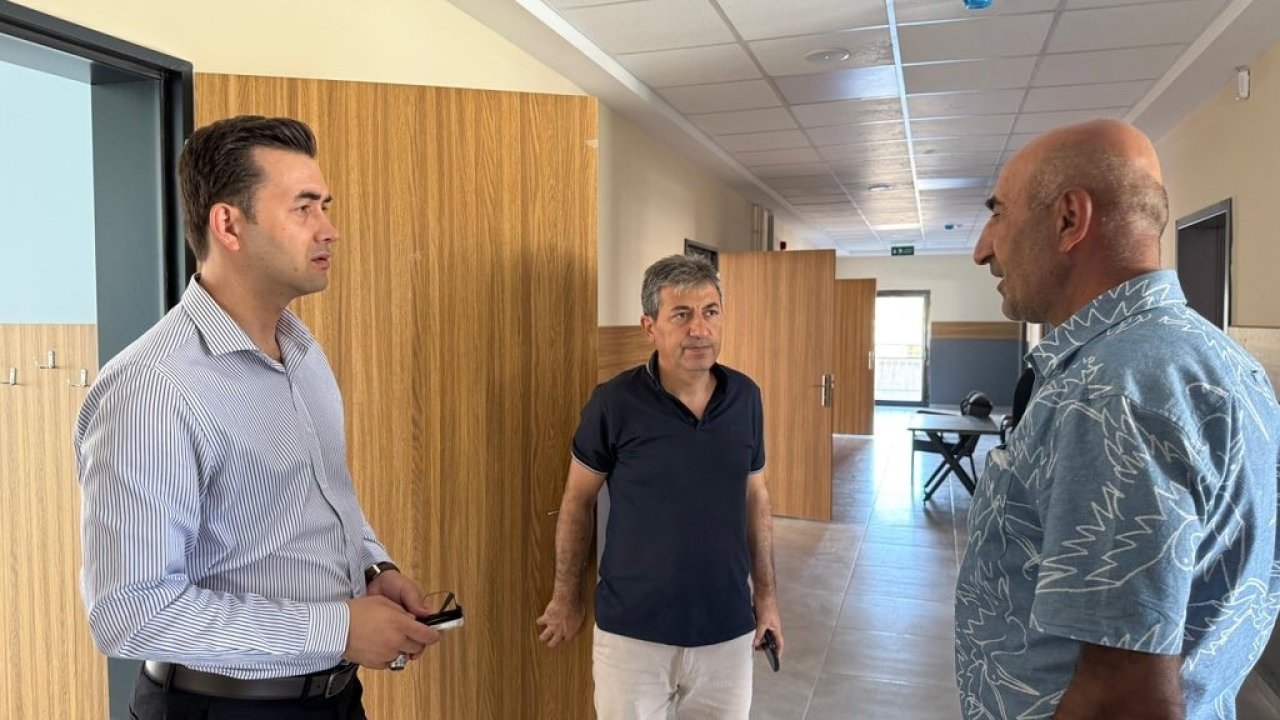 Kaymakam Mehmet Kaya’dan eğitim yatırımlarına yakın takip