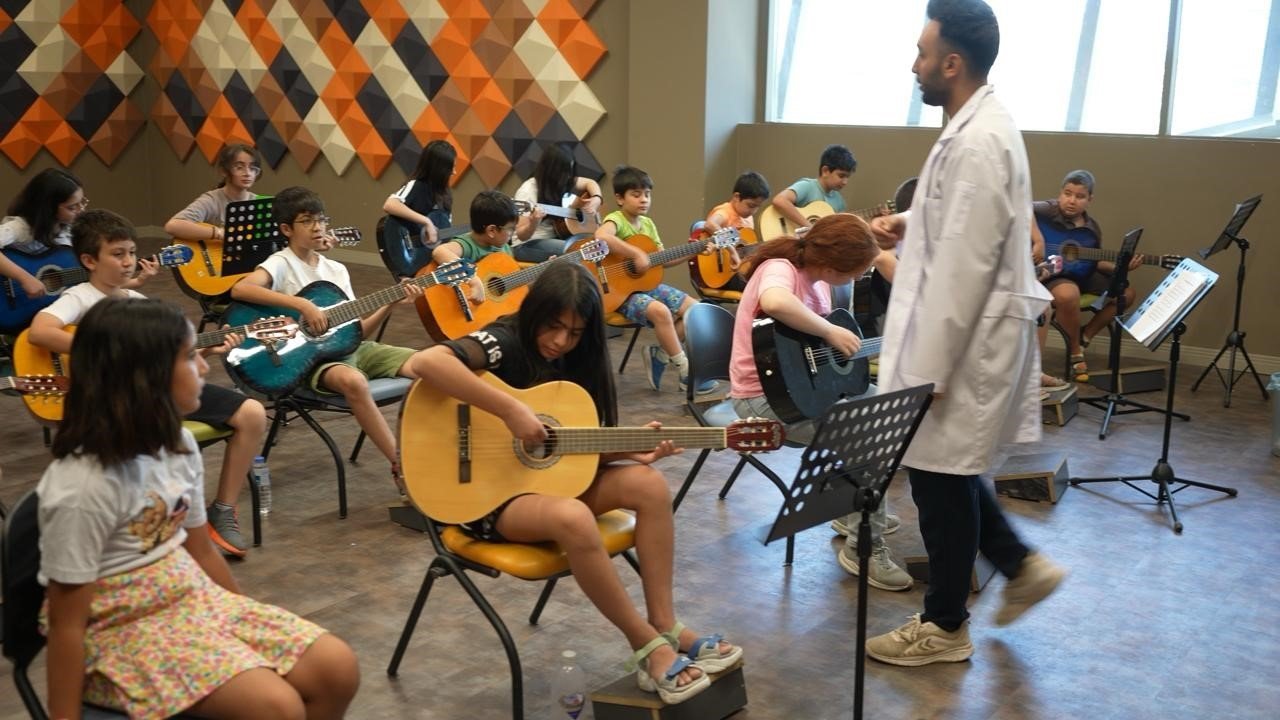 Şehitkamil’de çocuklar yaz tatilini verimli geçiriyor