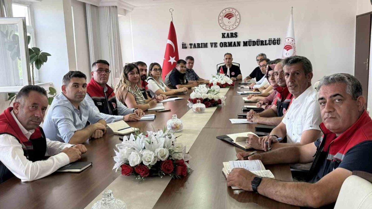 Kars’ta hayvan hastalıklarıyla mücadele toplantısı