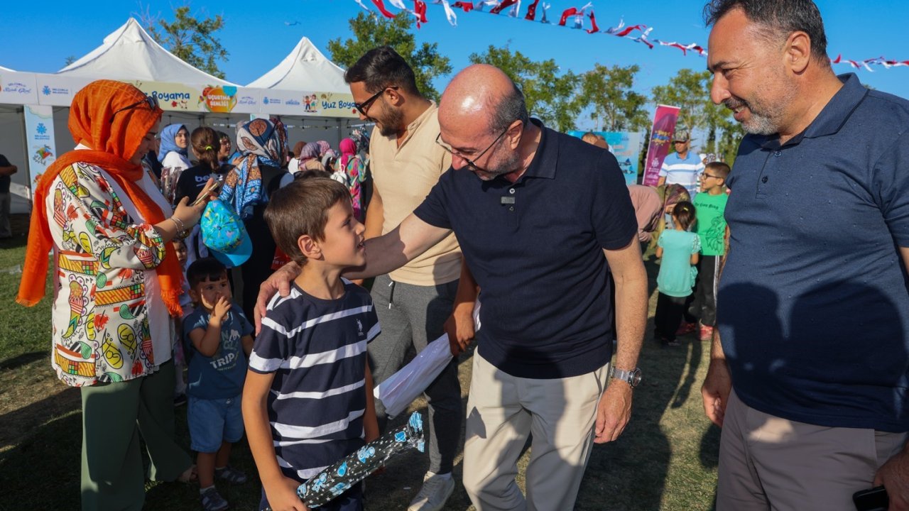 Selçuklu’da hafta sonu boyunca uçurtmalar gökyüzünde buluştu
