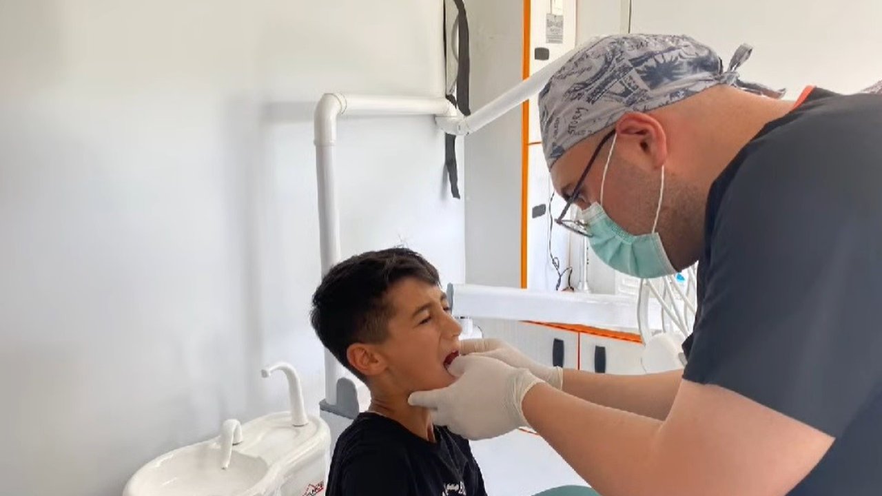 Bayburt’ta mobil diş sağlığı aracıyla 38 köyde ağız diş sağlığı taraması yapıldı