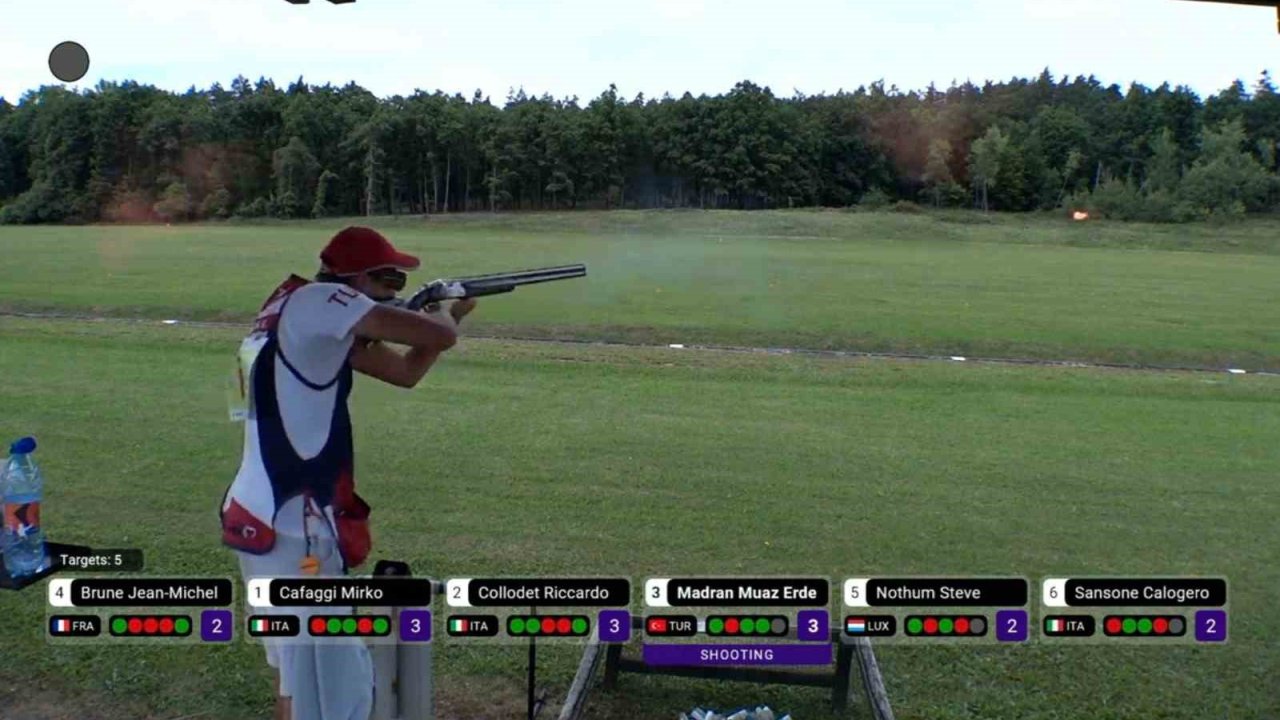 Aydınlı milli sporcu Madran’dan tarihi altın madalya