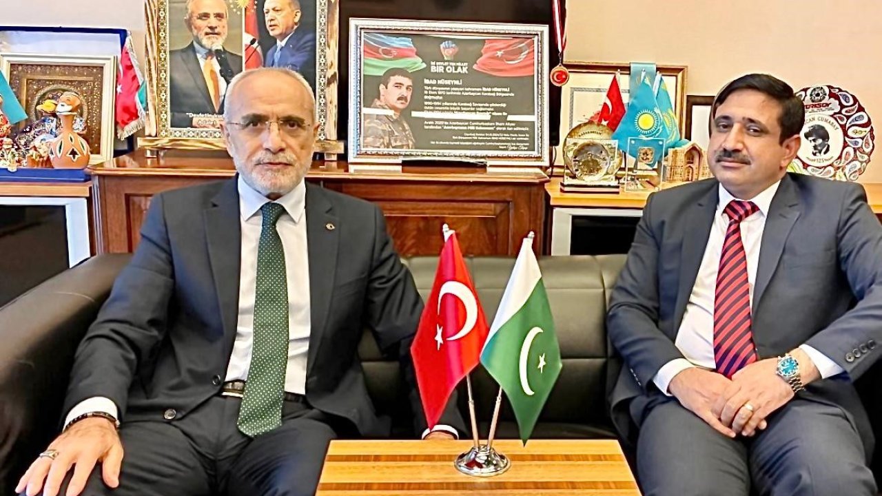 Pakistan Ankara Büyükelçiliği’nden Cumhurbaşkanı Başdanışmanı Topçu’ya ziyaret