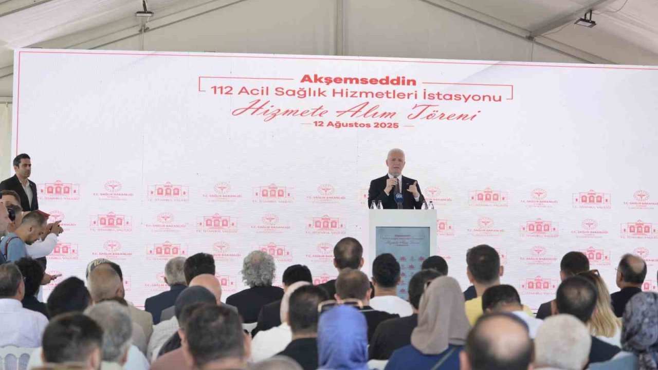 Esenyurt’ta Akşemseddin 112 Acil Sağlık Hizmetleri İstasyonu hizmete açıldı