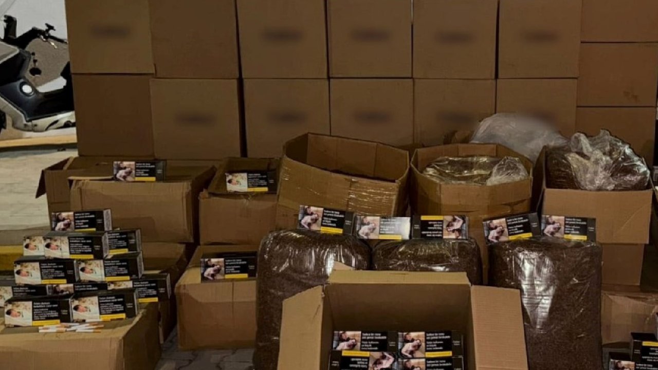 Maltepe’de kaçak sigara operasyonu: 314 bin makaron ele geçirildi