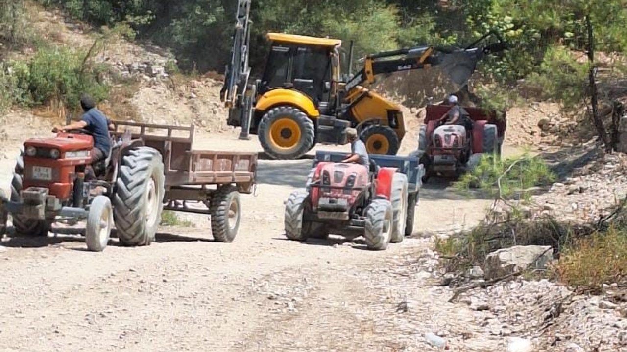 Başkan Özel’den incir üreticisine yol desteği