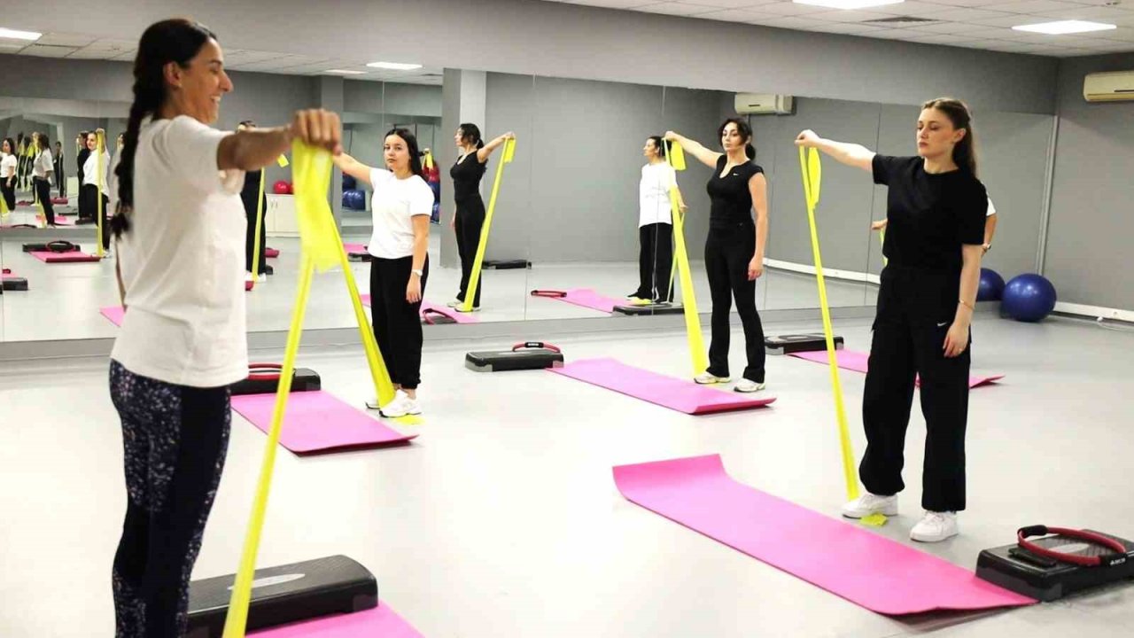 Başiskele’de kadınlara özel spor merkezlerine yoğun ilgi