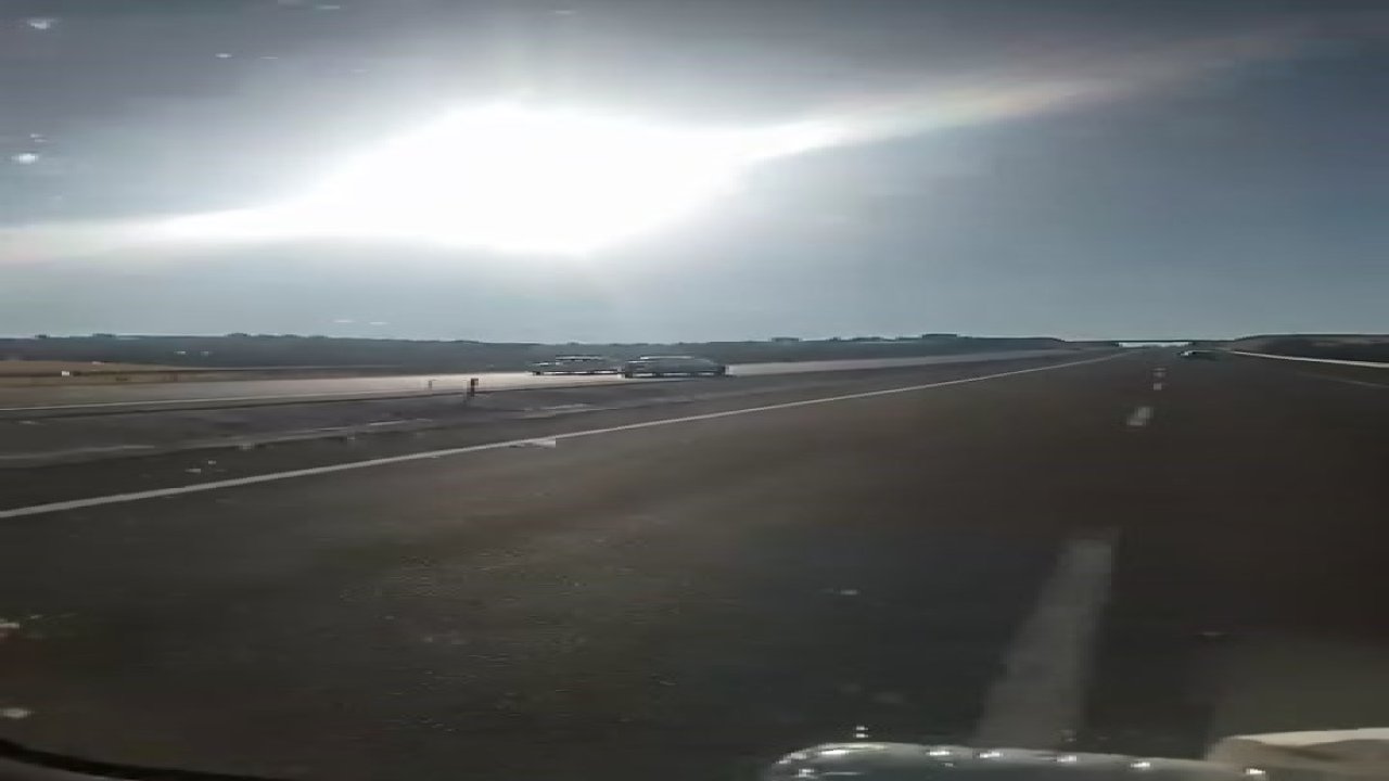 Çevre yolunda ters yönde giden araç tehlike saçtı