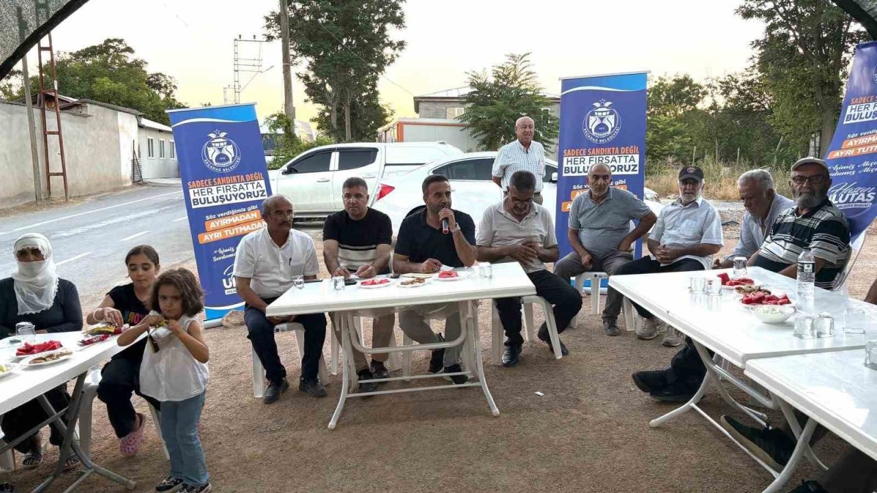 Başkan Hasan Ulutaş, Bahri Mahallesi’nde vatandaşlarla buluştu