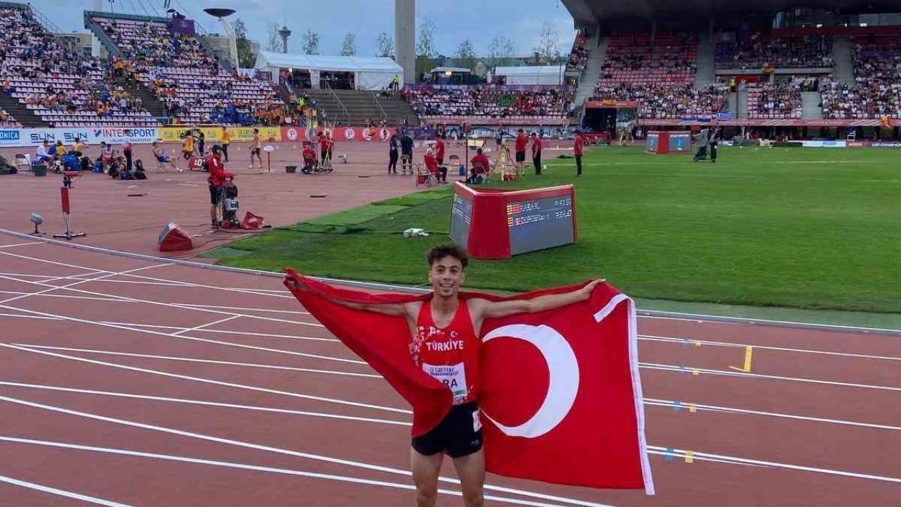 ERÜ öğrencisi rekor kırarak Avrupa şampiyonu oldu