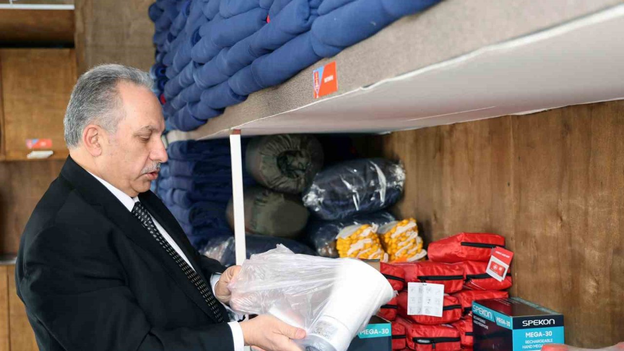 Talas’ta acil durum konteynerleri dikkat çekiyor