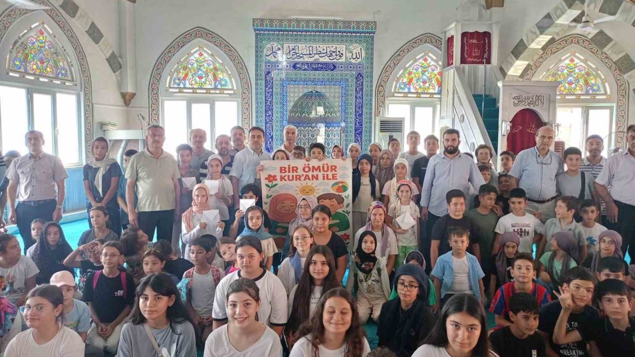 Çine’de Yaz Kur’an Kursları sona erdi