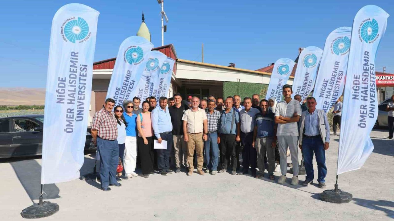 Niğde’de Çiftçi Buluşmalarının ilki Kaynarca Köyü’nde gerçekleştirildi