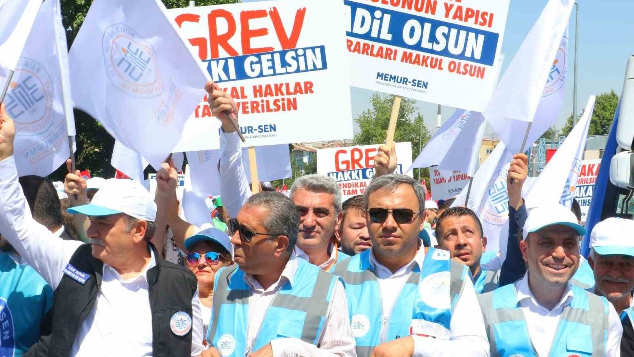 Memur-Sen’den toplu sözleşme eylemi