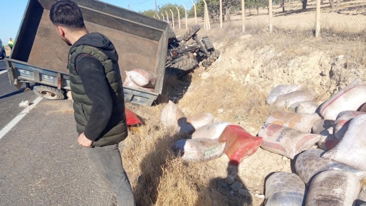 Şanlıurfa’da 2 ayrı traktör kazası: 1 ölü, 5 yaralı