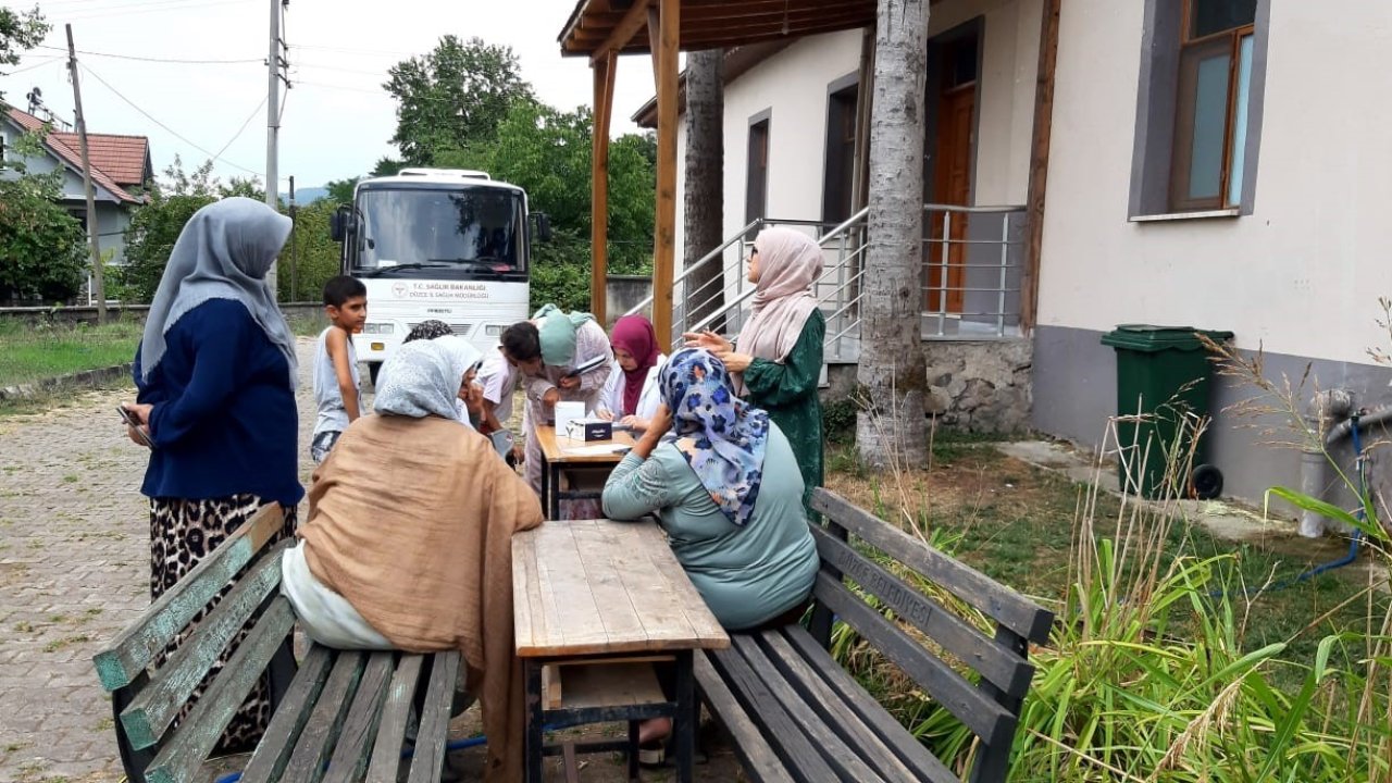 Köylerde erken teşhis taraması yapıldı