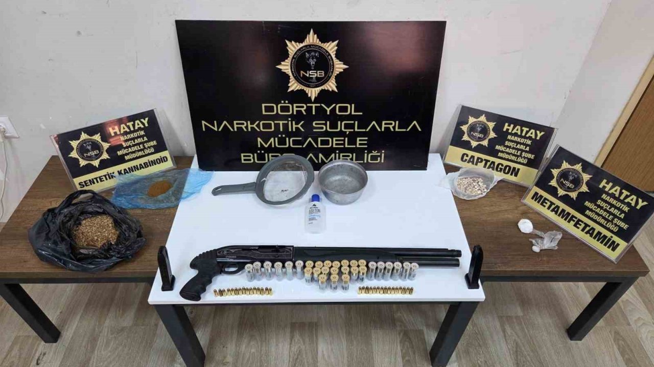 Dörtyol’da uyuşturucu satıcılarına yönelik operasyon; 10 gözaltı