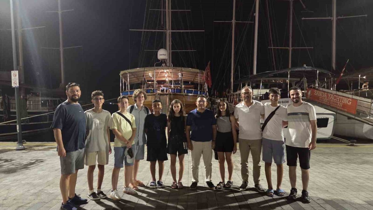 Afyon’un LGS şampiyonları Marmaris’te ağırlandı