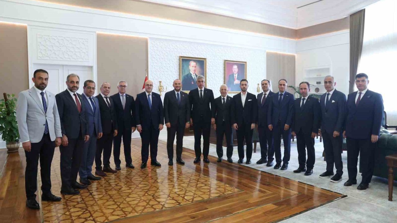 MÜSİAD Malatya heyetinden ulaştırma ve sağlık bakanlıklarına ziyaret