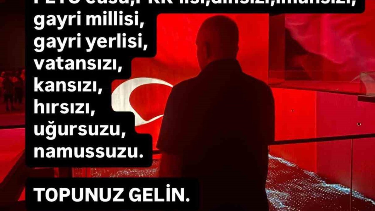 Gazi Tümgeneral Ala, hainlere meydan okudu: "Topunuz gelin"