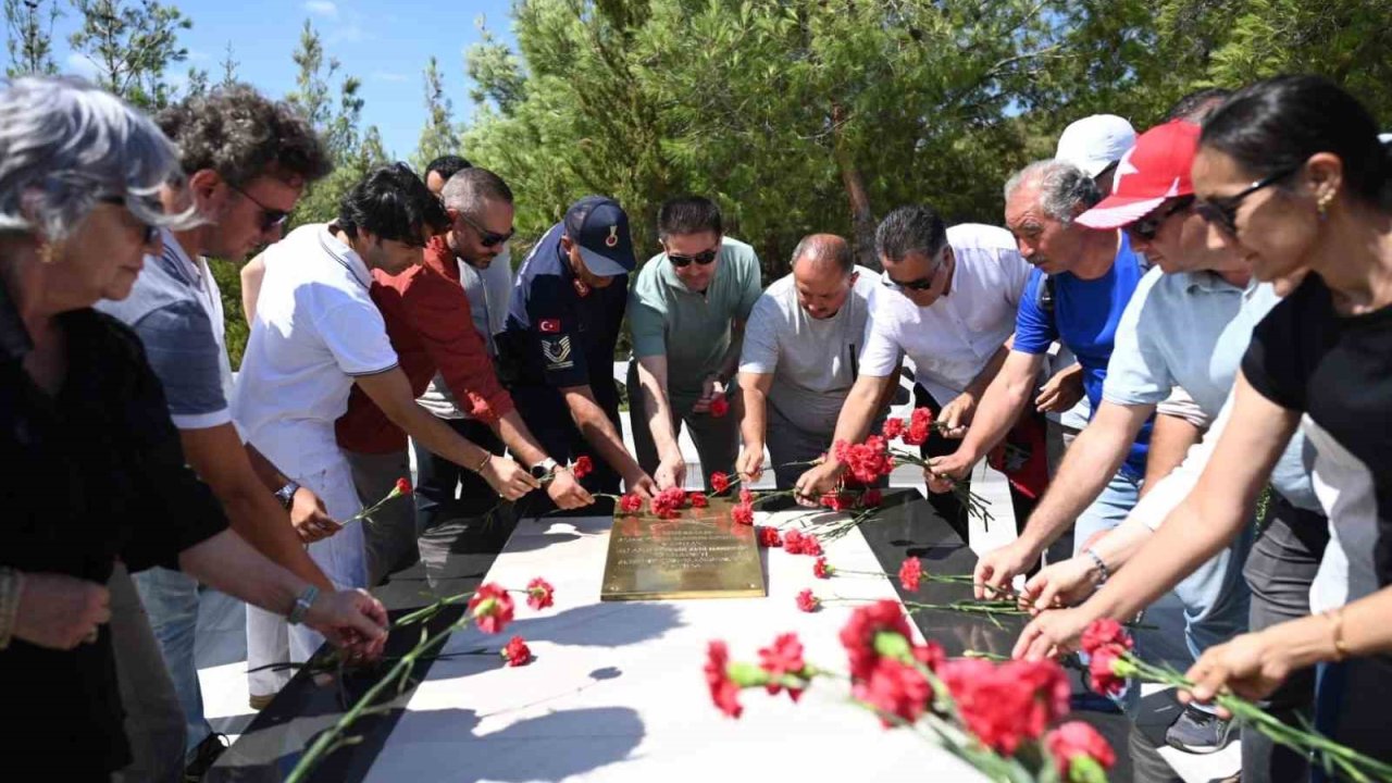 57. Alay Komutanı Yarbay Hüseyin Avni Bey mezarı başında anıldı