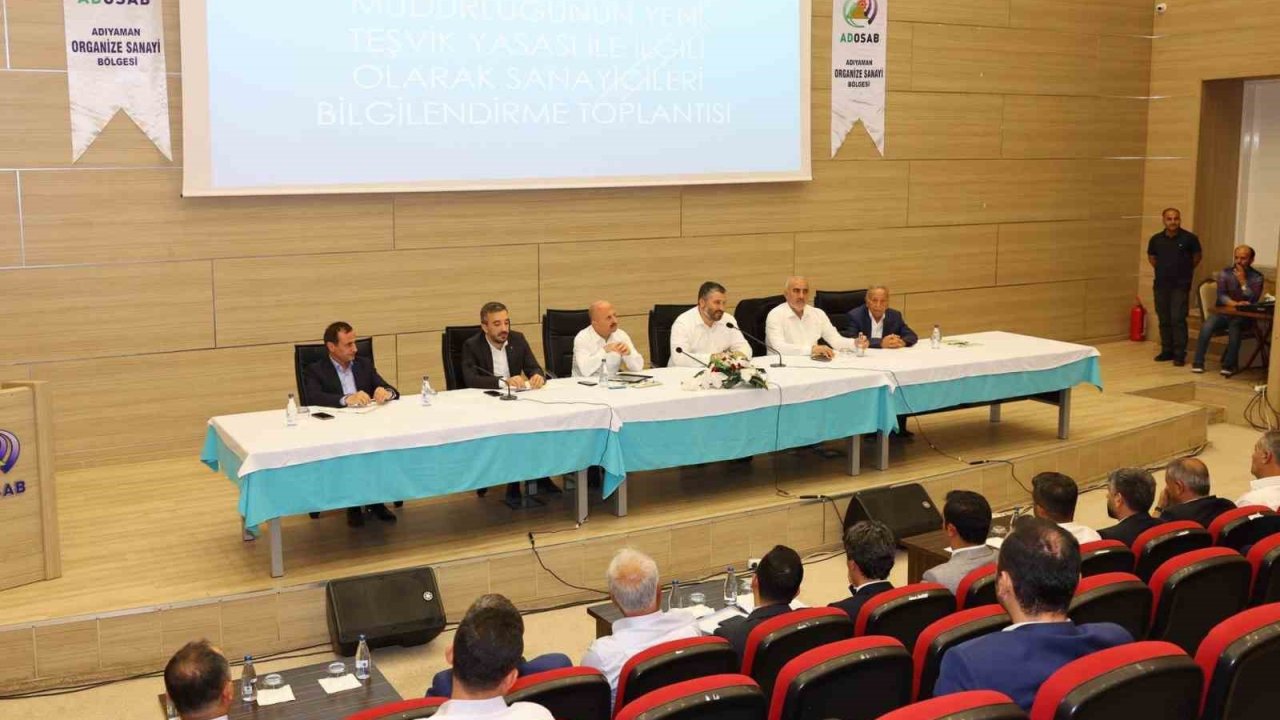 Sanayi ve Teknoloji Bakan Yardımcısı İnan, sanayici ve iş insanlarıyla buluştu