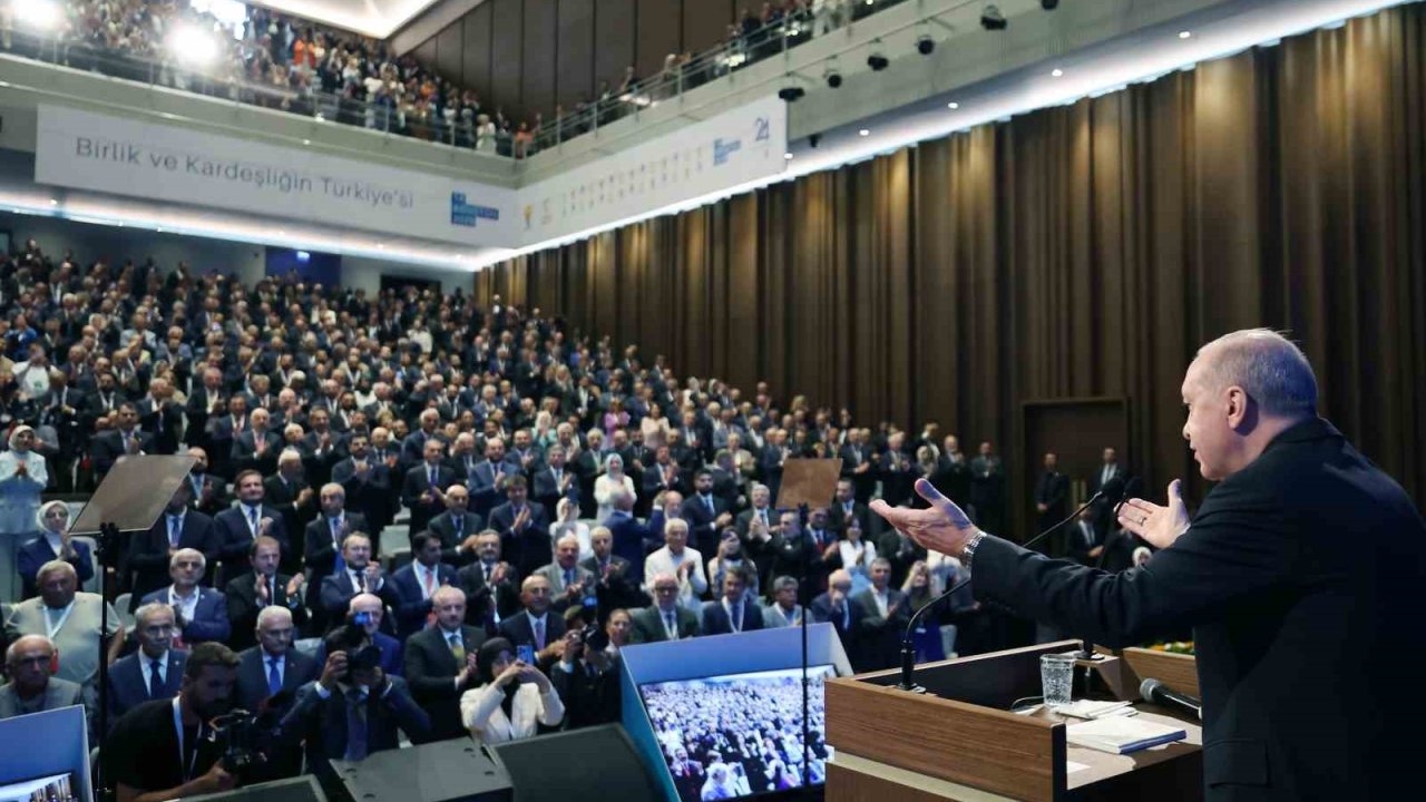 Cumhurbaşkanı Erdoğan: "Süreç sayesinde yalnızca ‘Terör sorununu’ çözmeyi değil; terör tehdidini ve ihtimalini de tamamen sıfırlamayı hedefliyoruz."