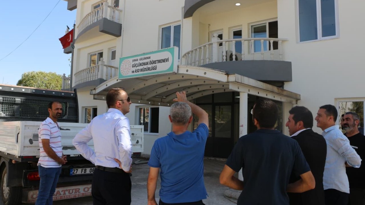 Güçlükonak öğretmenevi modernize ediliyor