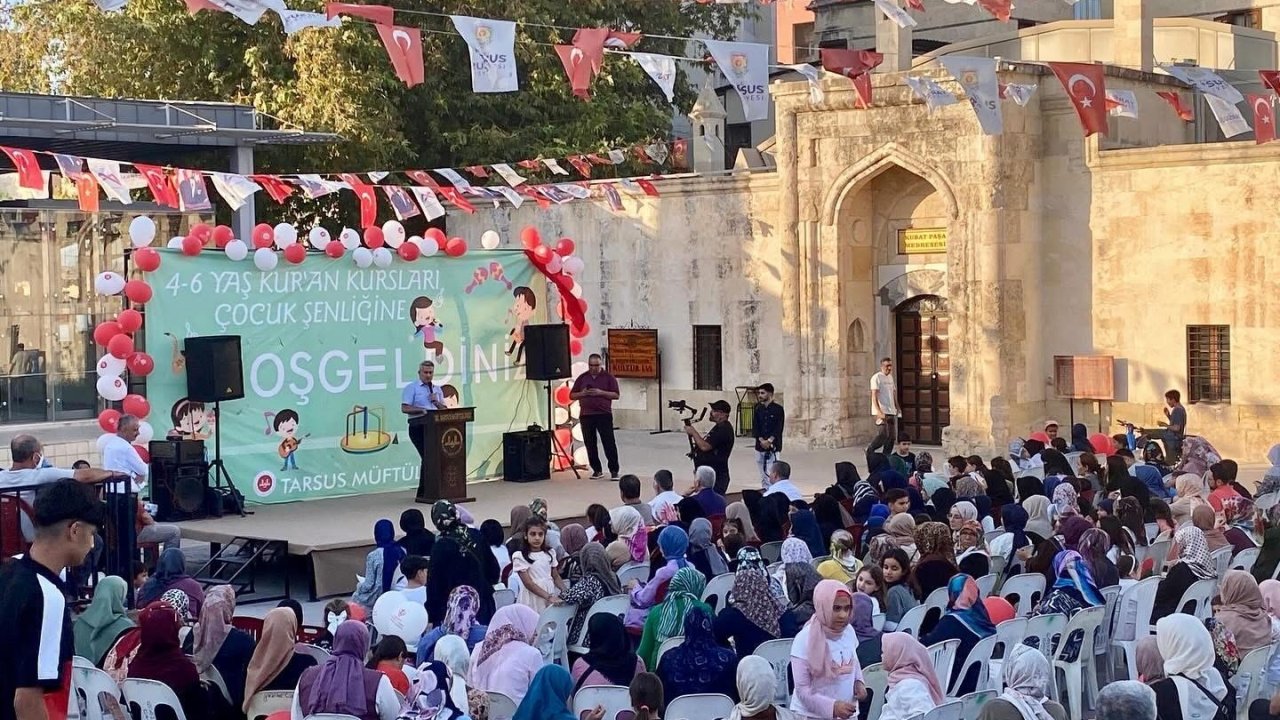 Tarsus’ta Yaz Kur’an kurslarında 10 bin 588 öğrenciye eğitim verildi