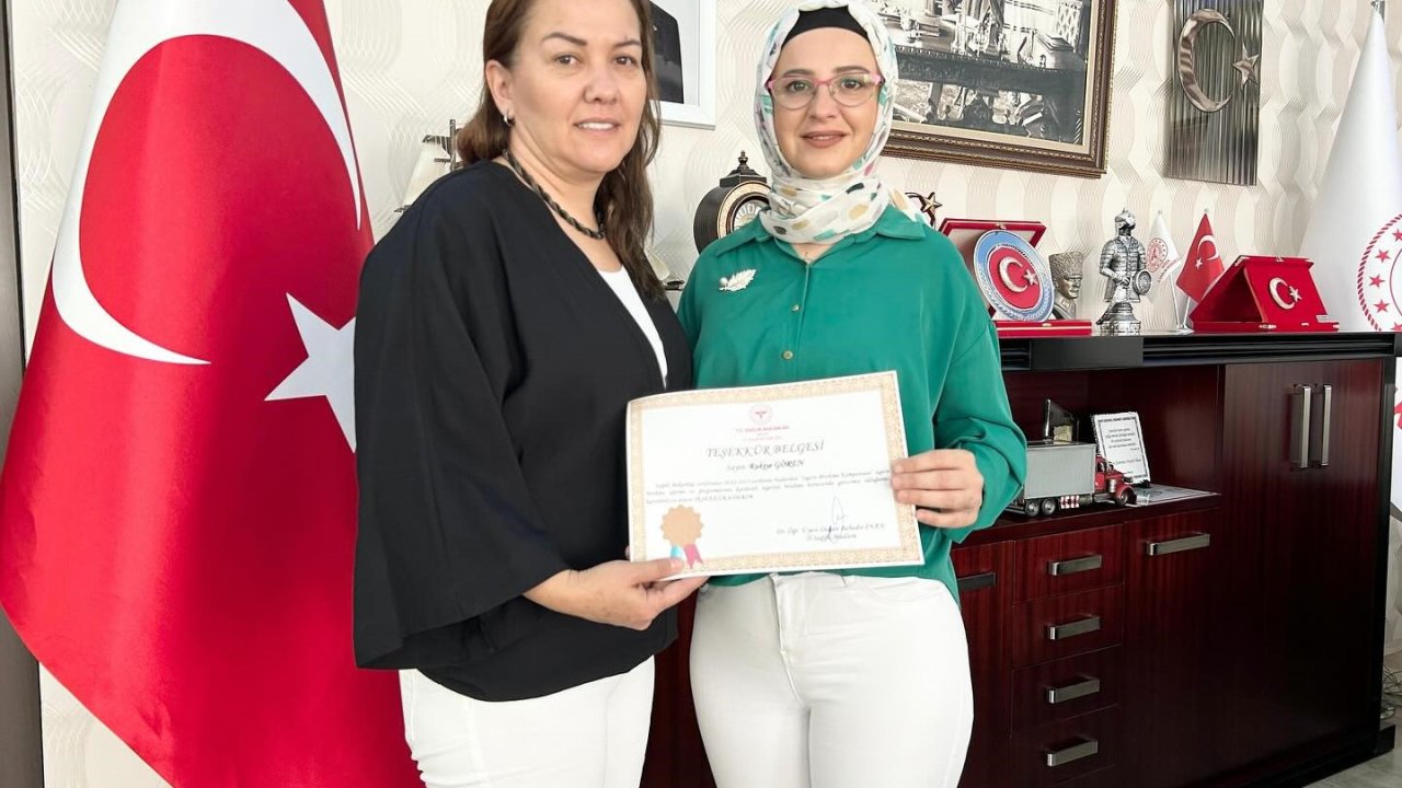 Niğde’de sigarayı bırakan personellere teşekkür belgesi verildi