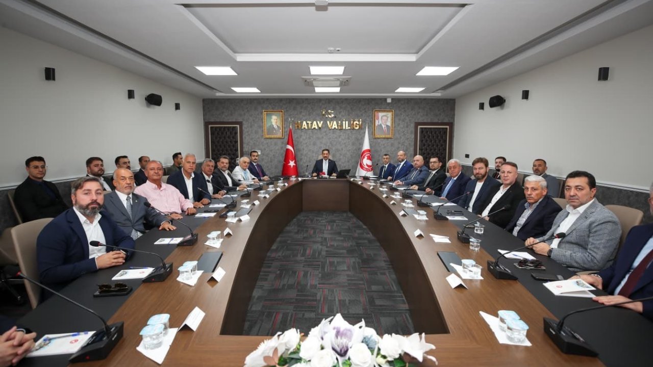 Hatay ve Suriye arasındaki ticari ilişkilerin geliştirilmesi planlanıyor