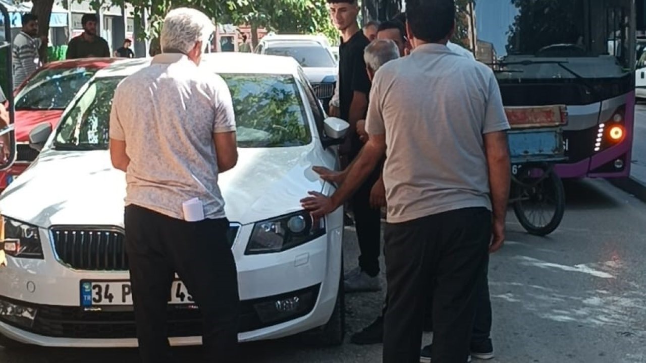 Duyarsız sürücü trafiği kilitledi