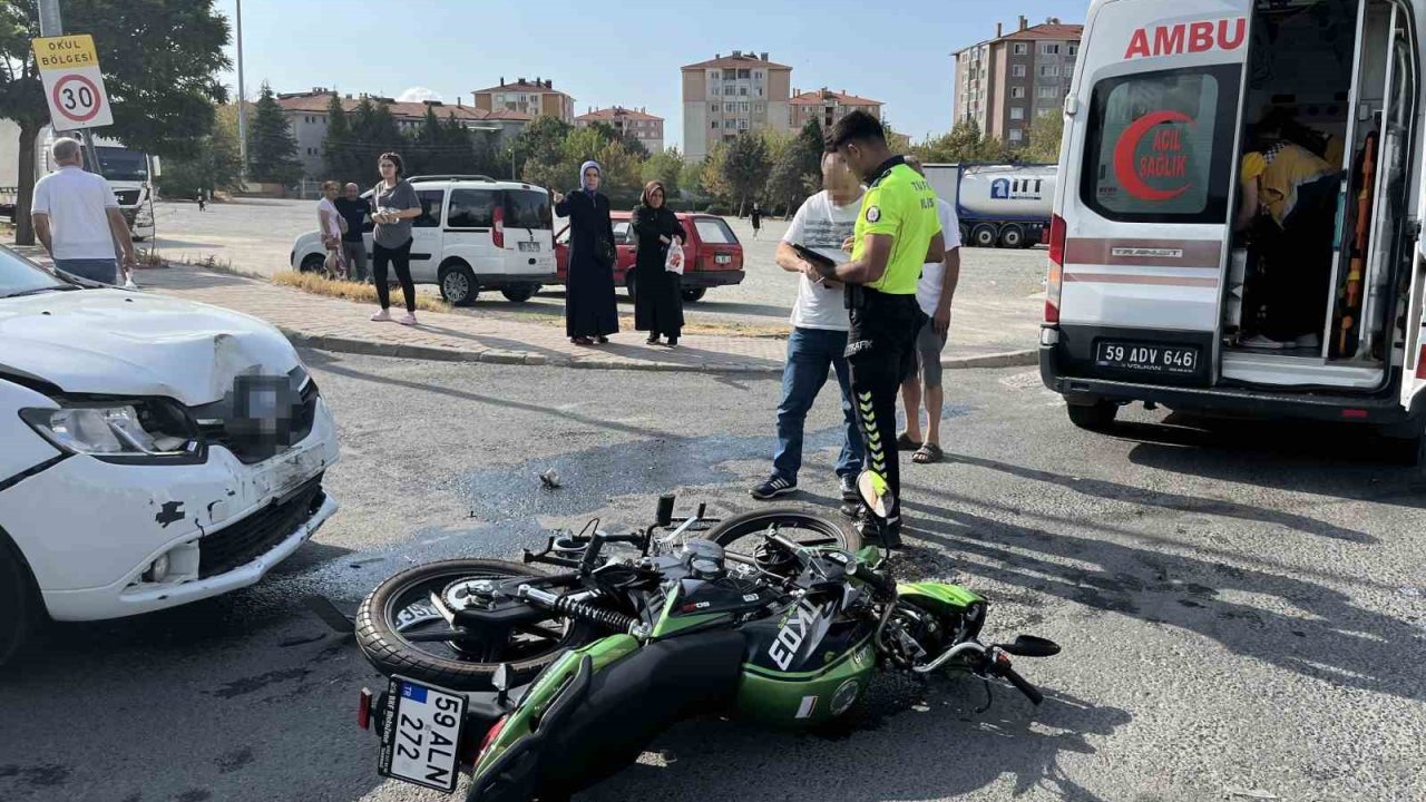 Tekirdağ’da kaza sonrası vatandaşlardan tepki