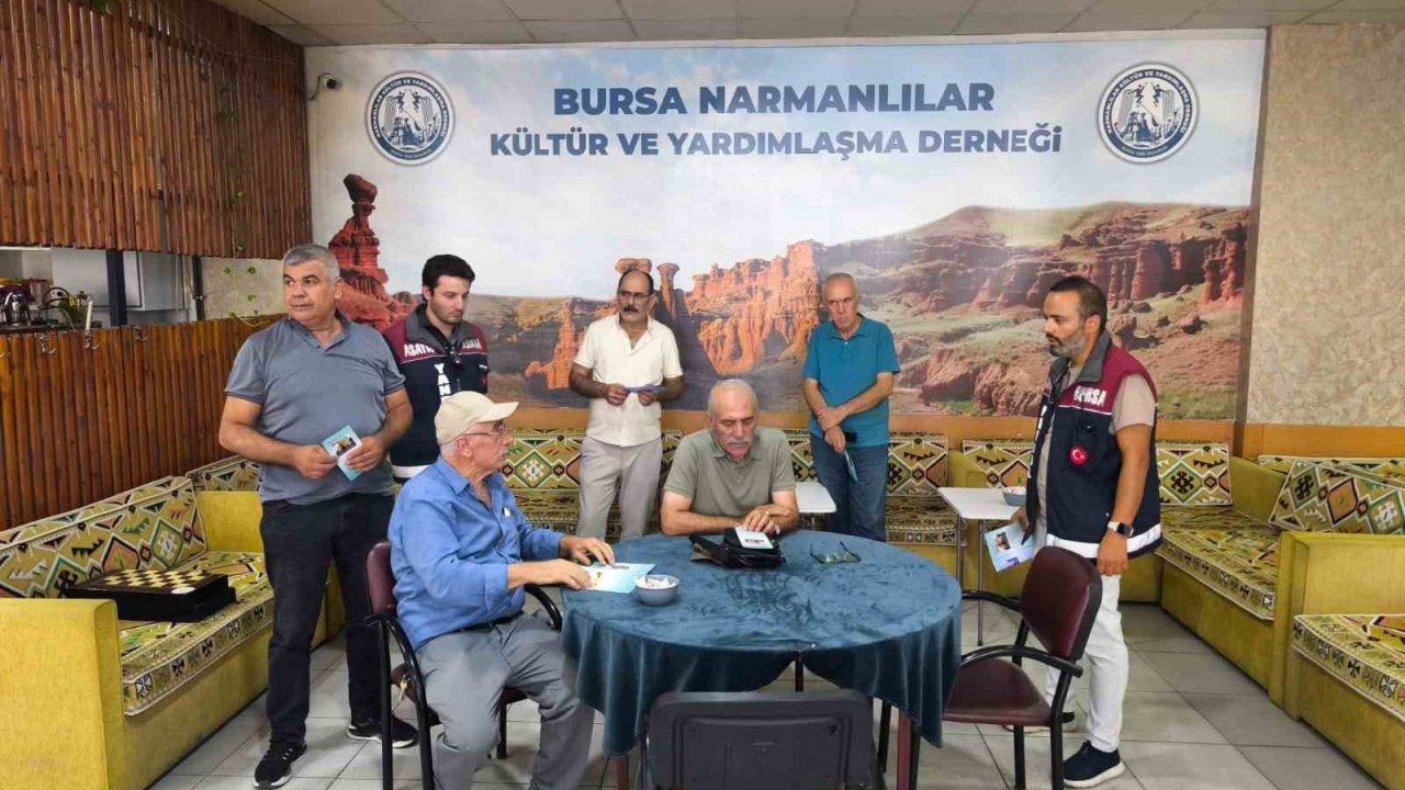 Bursa’da dolandırıcılara karşı 100 bin kişiye bilgilendirme
