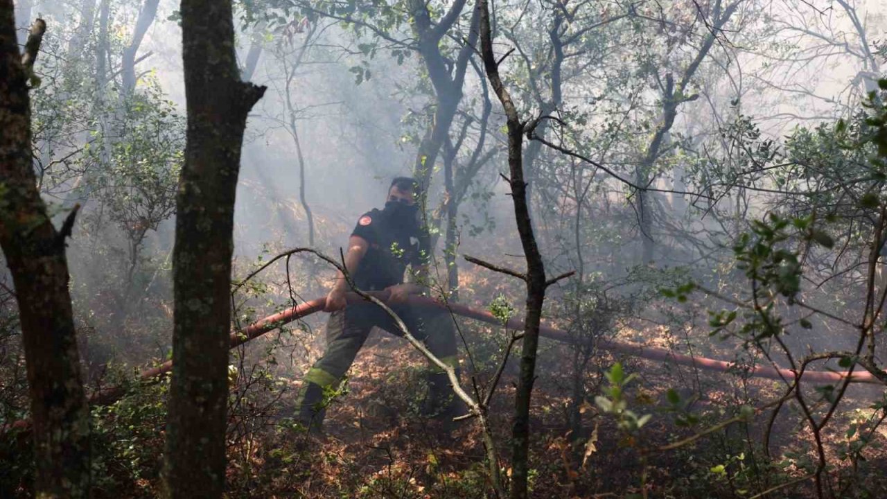 Karamürsel yangını için seferberlik ilan edildi
