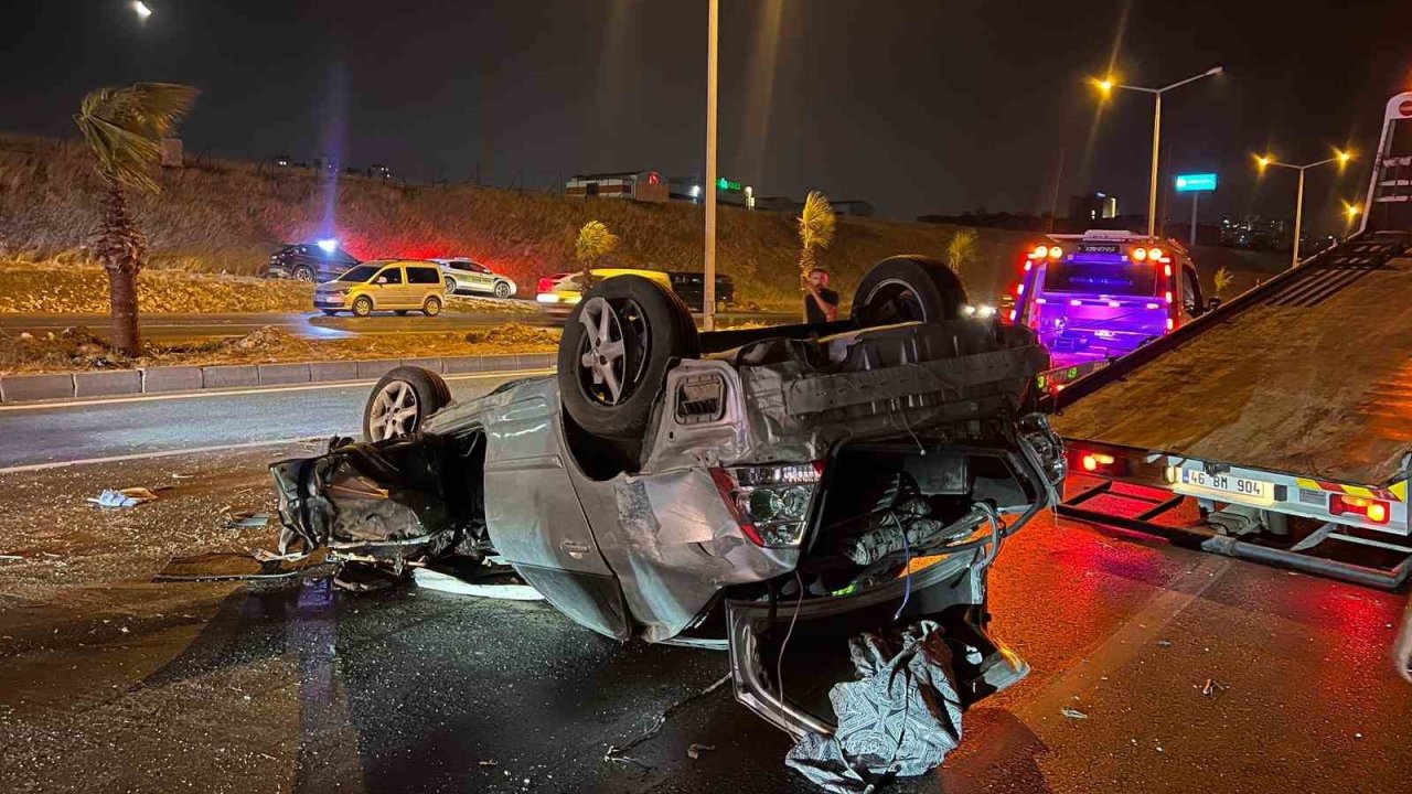 Kahramanmaraş’ta trafik kazası: 1 ağır yaralı