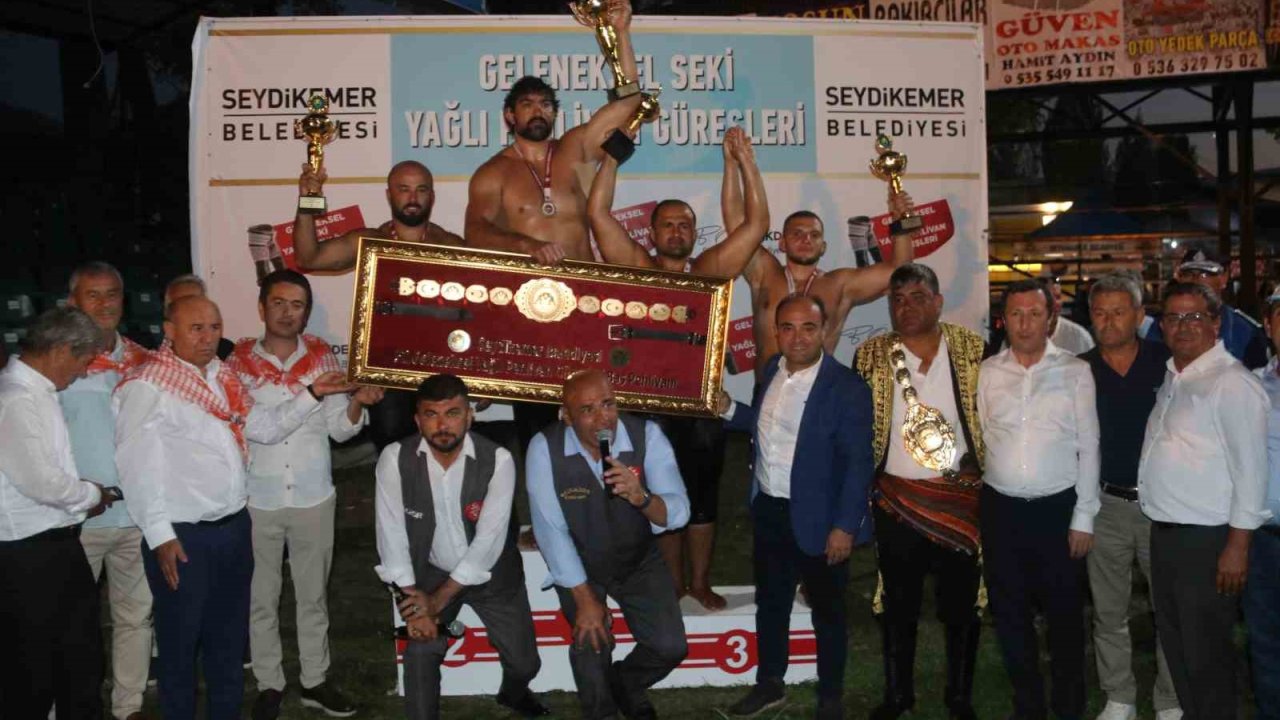 Geleneksel Yayla Seki Yağlı Güreşleri’ni ‘Koç’ kazandı